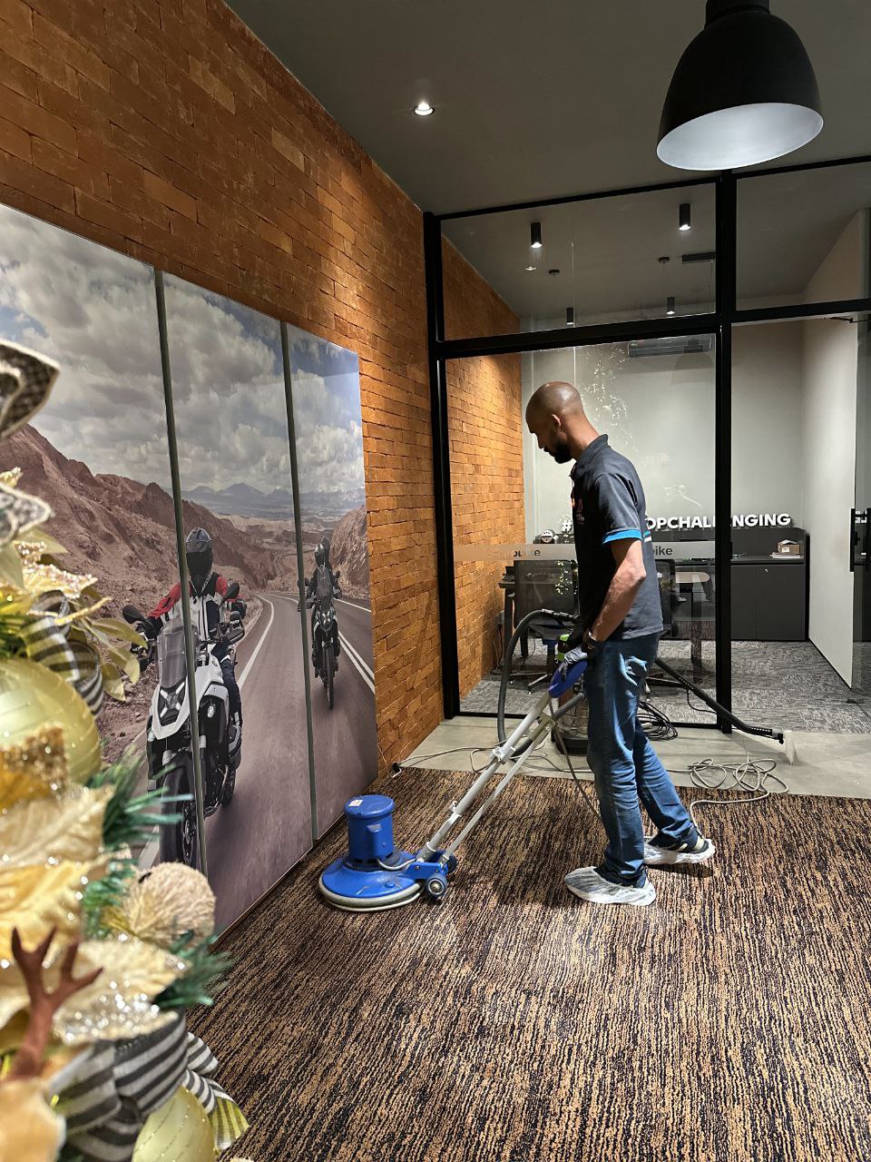 Limpeza de tapete profissional